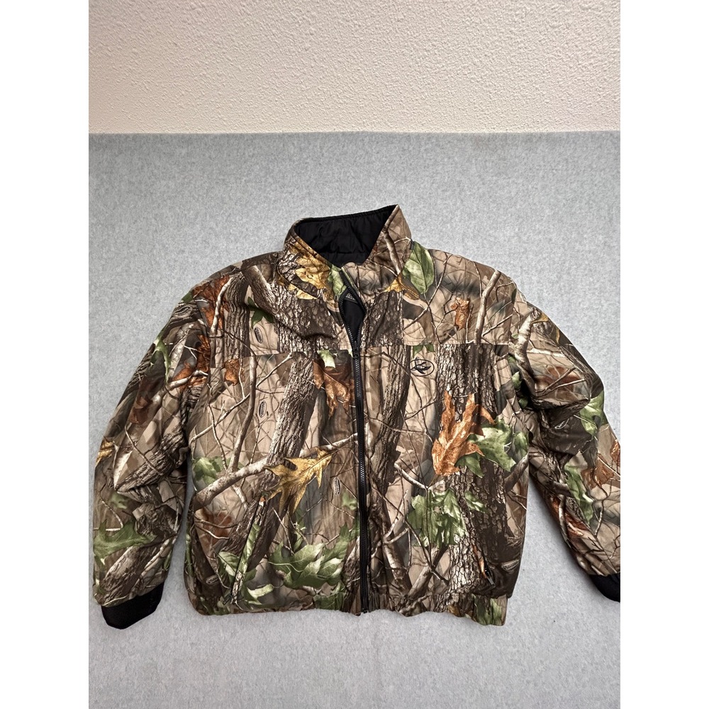 RedHead Realtree Hardwoods Camo Insulated Jacket Mens 2XL RHMT065J Full Zip